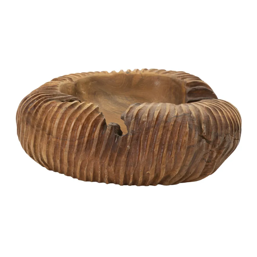 S/TASCHE GARIT z TEAKU 37x40x16 cm (SZTUKI UNIKATOWE - NIE POWTARZANE W SERII)